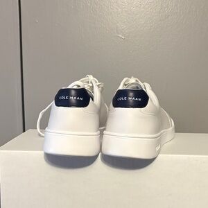 Cole Haan White and Navy Men's Sneakers (Grand)